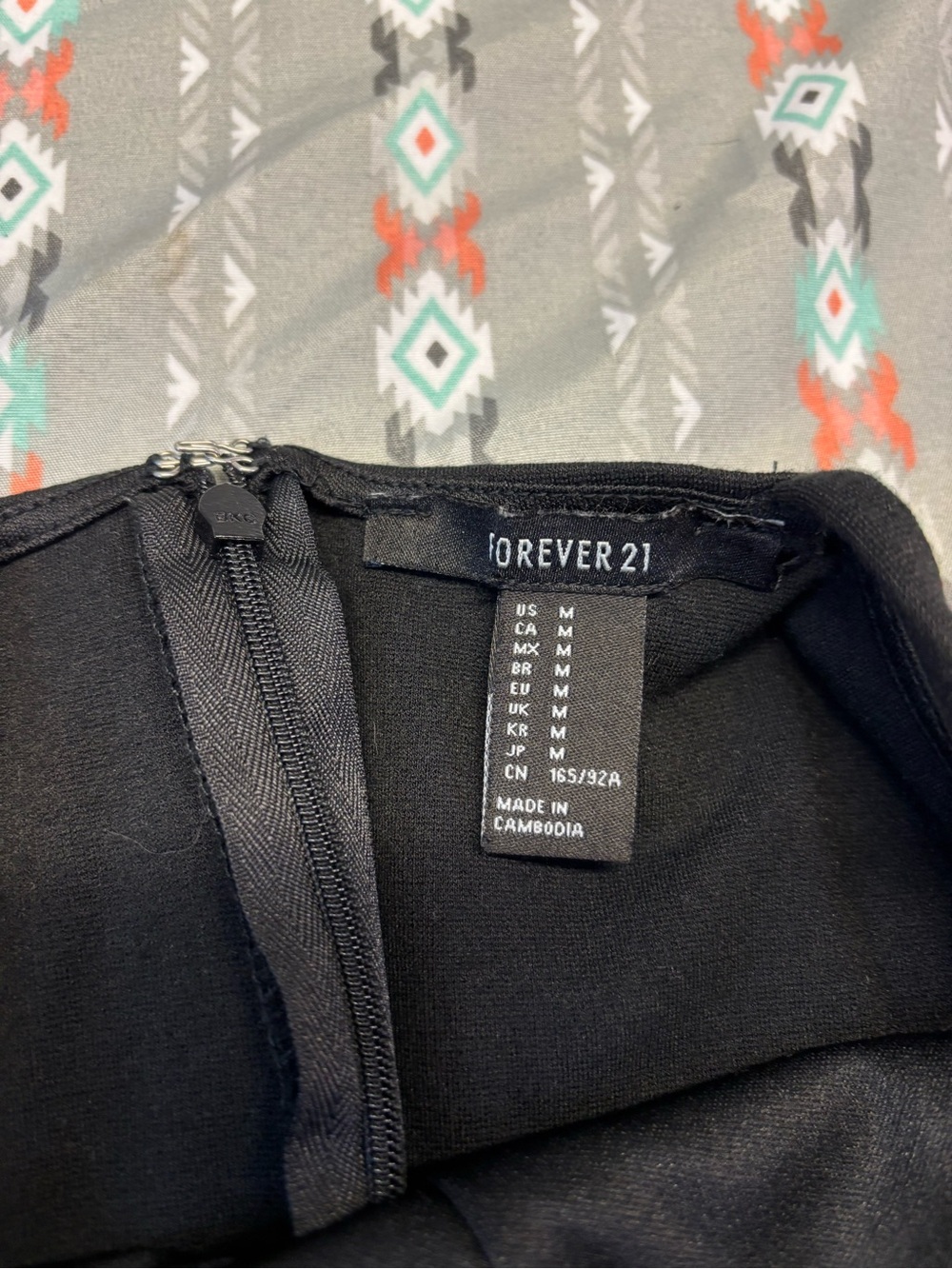 🍄Forever 21 Black Spaghetti Strap LBD - Picture 2 of 3